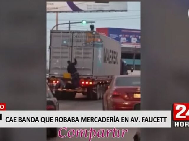 Caen 'los tiktokers traileros': trepaban camiones para robar mercadería y lo filmaban