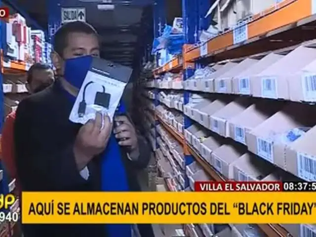 ¡ES HOY! | Black Friday: así se almacenan los productos electrónicos que puedes adquirir en Internet