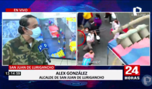 Álex Gonzáles: alcalde pide declarar en emergencia SJL y disparar a delincuentes