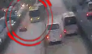 Independencia: conductor imprudente invadió vía del Metropolitano, ocasionó accidente y fugó