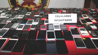 Cercado de Lima: policía nacional incautó más de 240 celulares robados en operativo