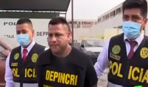 Capturan a peligroso delincuente que asaltó a exfiscal en Surco