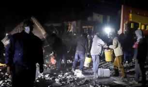 Explosión en almacén de productos pirotécnicos deja al menos 30 heridos en México