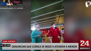San Isidro: bomberos denuncian que clínica Javier Prado le negó la atención a joven atropellado