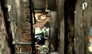Surco: seis familias se quedaron sin vivienda tras incendio