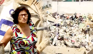 Acumulan toneladas de basura en terreno: vecinos temen por proliferación de roedores y alimañas