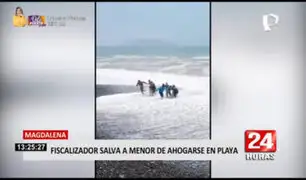 Municipio de Magdalena se pronunció sobre caso de menor que casi se ahoga en el mar