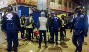 SJM: desalojan a ambulantes de mercado Ciudad de Dios para evitar contagios