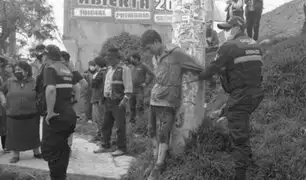 Huancayo: indignados vecinos casi linchan a sujeto que arrebató cartera a mujer de  93 años