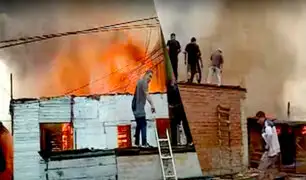 Incendio en el Callao ya habría afectado diez viviendas de material noble