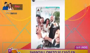 D´Mañana: todos los detalles de la boda de la cantante Shantall Oneto con su pareja Renato Valdivia