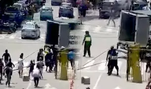 Ambulantes invaden mercado modelo de Chiclayo y atacan a serenos