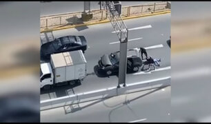 Cercado de Lima: delincuentes asaltan camión y se llevan más de 350 laptops