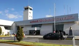 Aeropuerto de Arequipa solo operará de día por los próximos tres meses