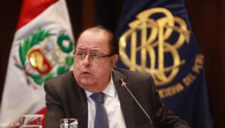 Presidente del BCR anuncia que el Perú cerraría el año con un crecimiento de 13.2%