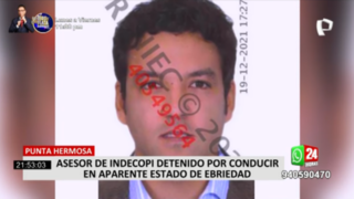 Exasesor de Indecopi es detenido por conducir en aparente estado de ebriedad