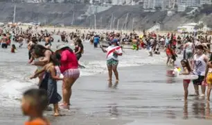 Miraflores y Chorrillos cerrarán sus playas hasta el 3 de enero