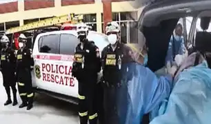 ¡Ayuda providencial! Policías ayudan a joven a dar a luz durante navidad en La Victoria