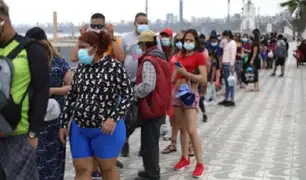 Chorrillos: pese a no tener cupo bañistas tratan de ingresar a playa Agua Dulce