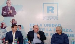 Rafael López Aliaga anuncia alianza con partidos a miras de elecciones municipales 2022