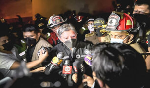 Ministro del Interior: incendio en Mesa Redonda está controlado