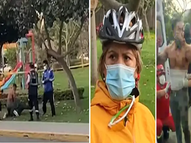 Esposo de Paola Ruíz fue acuchillado por una ciclista cuando hacía ejercicios en el Pentagonito