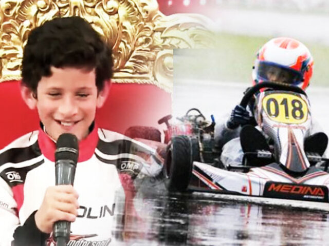 Campeón a los 10 años: Conozca al niño peruano que triunfa en el Kartismo internacional