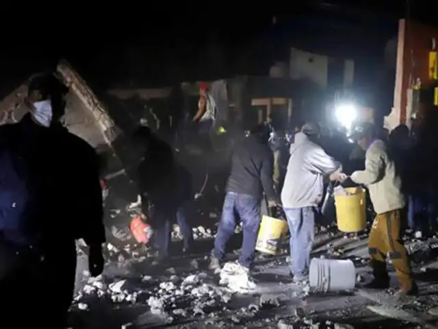 Explosión en almacén de productos pirotécnicos deja al menos 30 heridos en México