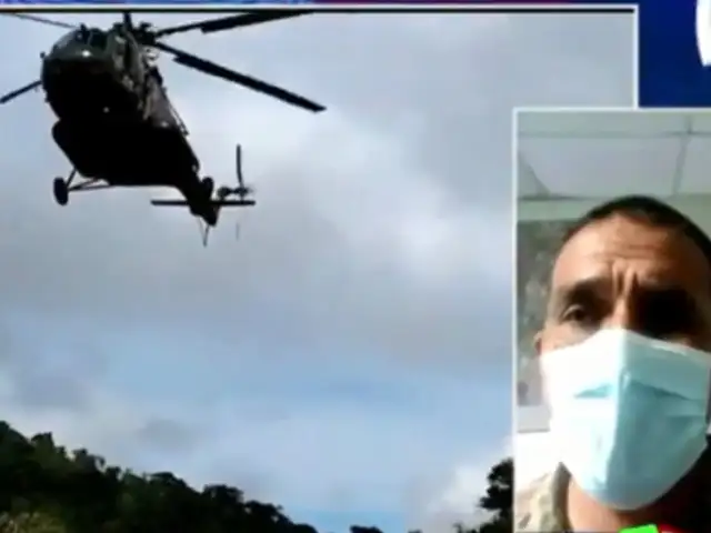 Coronel Santillán: "las operaciones de recuperación se han detenido por razones climáticas"