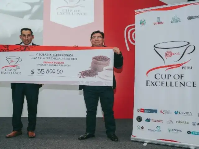 Taza de Excelencia Perú 2021: café del Cusco logró más de US$ 35 mil en subasta internacional