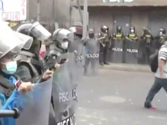 Cercado de Lima: desalojan a recicladores y vendedores ambulantes de "La Cachina"