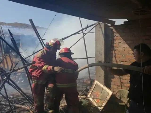 Loreto: 15 viviendas destruidas dejó incendio en el distrito de San Juan Bautista