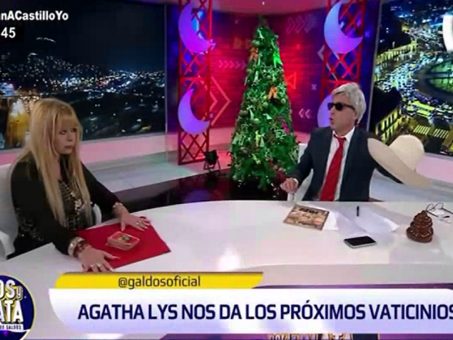 "Por Dios y por la plata":  Agahata Lys predice hasta cuándo estará Castillo en la presidencia
