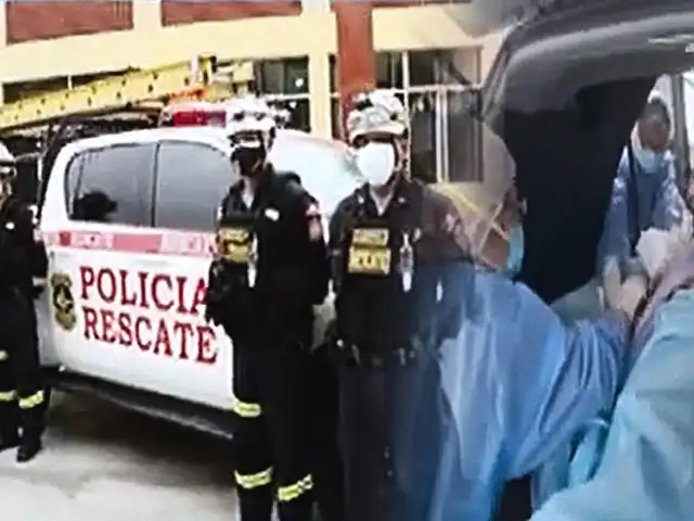¡Ayuda providencial! Policías ayudan a joven a dar a luz durante navidad en La Victoria