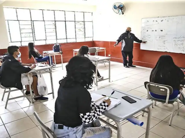 Minedu: escolares volverán entre el 1 y el 14 de marzo a clases presenciales