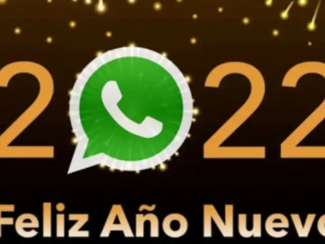 Año Nuevo 2022: stickers de WhatsApp para felicitar a tus contactos por el nuevo año