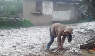 Intensas lluvias afectaron varias viviendas en la región Áncash