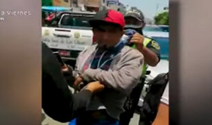 Los Olivos: detienen a extorsionador que acuchilló a mototaxista