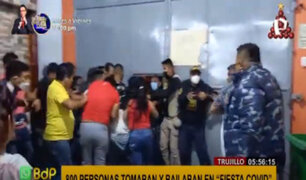 Más de 800 personas fueron intervenidas en distintas “Fiestas Covid” en Trujillo