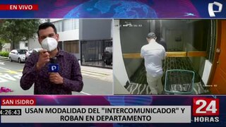San Isidro: usan modalidad del "intercomunicador" para robar en departamento