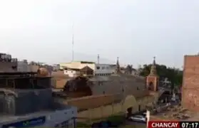 Chancay: techo de Parroquia San Juan Bautista se desploma tras sismo de 5.6 en Lima