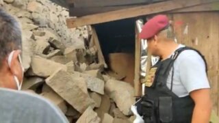 Sismo en Lima: PNP rescata a tres menores atrapados tras colapso de vivienda en Santa Clara