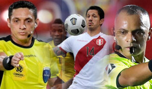 ¡Jueces confirmados! Ellos serán los árbitros para los partidos de Perú ante Colombia y Ecuador