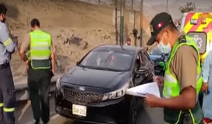 La Molina: sicarios acribillan a dos personas al interior de su automóvil