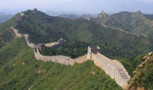Parte de la Gran Muralla china se desploma tras sismo que azotó noroeste del país