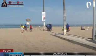 Costa Verde: bañistas acuden a las playas pese a oleajes anómalos registrados en la víspera