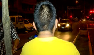 Cercado de Lima: taxista salvó de morir tras ser baleado por presuntos sicarios que chocaron su vehículo