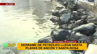 Refinería La Pampilla: derrame de petróleo en Ventanilla llega hasta playas de Ancón y Santa Rosa