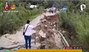 Bagua: combi repleta de pasajeros quedó sepultada por deslizamiento de tierra