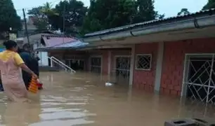Lluvias intensas afectan localidades de la sierra y selva central del país